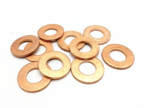 bronze bearing flat washer,bimetal brass steel copper bush thrust washer,oilless SF-1 SF-2 DU DX washer