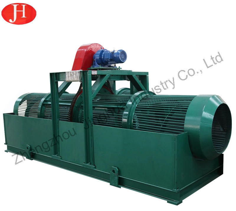 Fresh Potato Dry Sieve Washer Cage Washing Machine Potato Starch Production Line