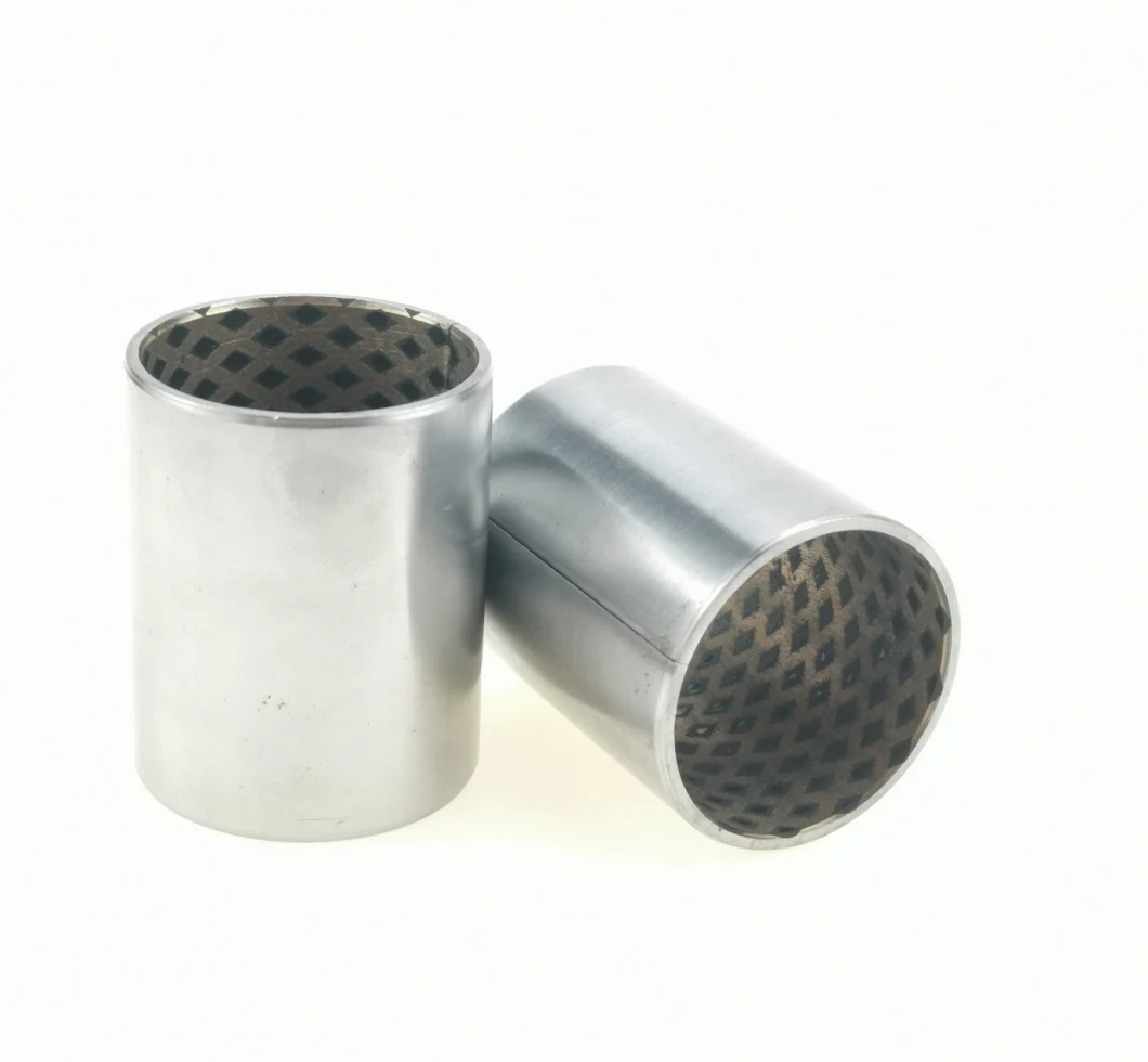 Oilless Sliding Sleeve Tractor Self Lubricating Graphite Bimetal Bearing